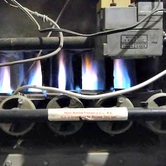 inside view of a furnace